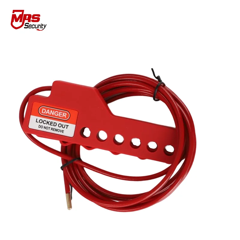 MLS02 Safety Industry Cable Lockout LOTO Device Padlock Lockout Tagout Manufacturer