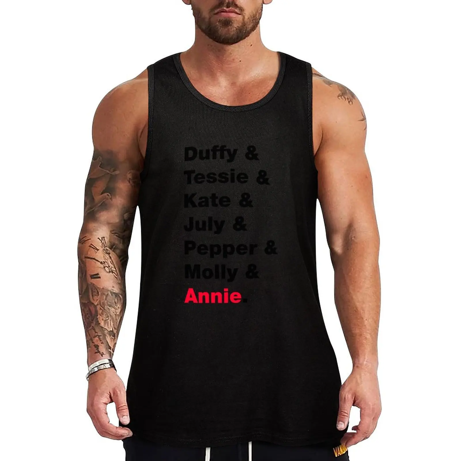 

Annie the Musical - Orphans Tank Top training weight vest t-shirt gym man sleeveless shirt man