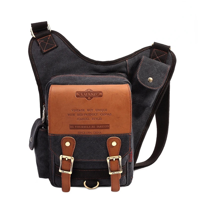 Chikage Vintage Multi-function Shoulder Bags Exquility Small Women's Waist Pack Large Capacity Simple Leisure Men's Chest Bags