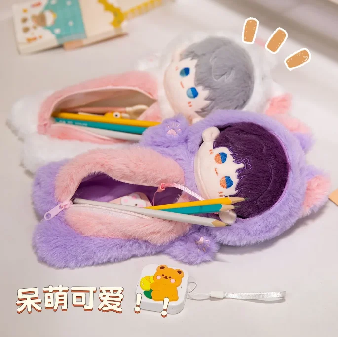 متوفر في المخزون لعبة الحب والفضاء العميق أنيمي رافاييل سيلوس كاليب كزيفير أفخم القلم حقيبة تخزين لعبة هدايا عيد اللعب دمية