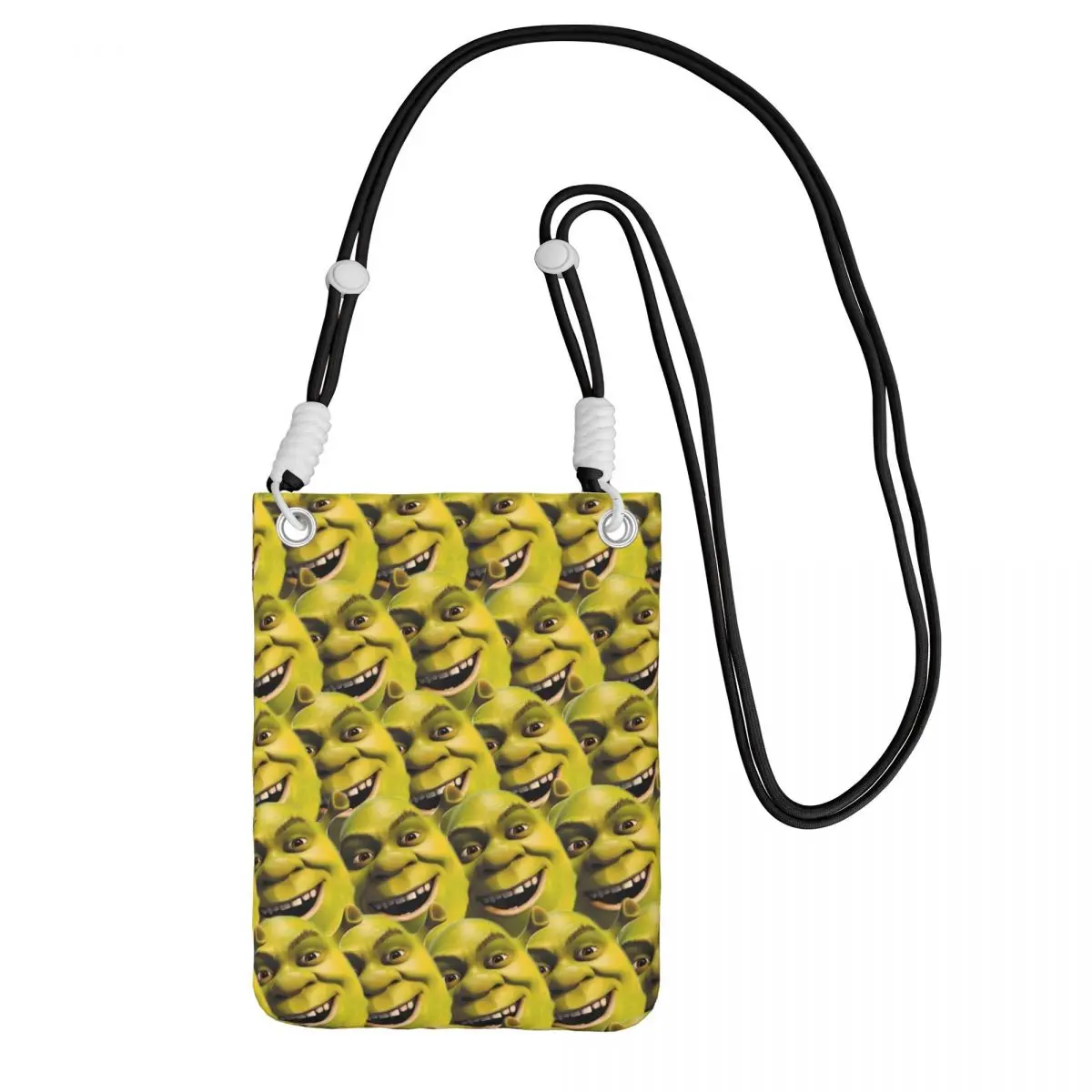

Custom S-shreks Smart Phone Wallet With Strap Funny Cartoons Crossbody Bag Men Women Running Mobile Phone Bag