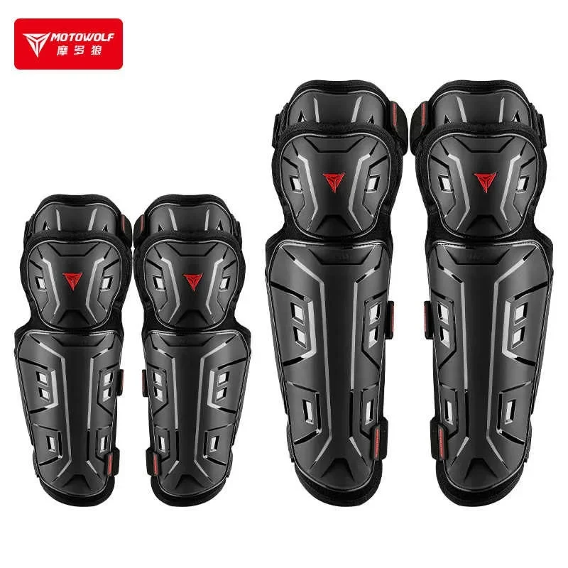 MOTOWOLF Motorcycle Knee and Elbow Pads Locomotive Riding Equipment Anti-drop Wear-resistant Four Seasons Protective Equipment