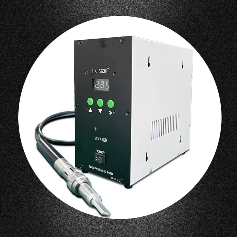 USB Charging Cable Wire Connector Semi Automatic Soldering Machine PCB Board Tin Soldering Station