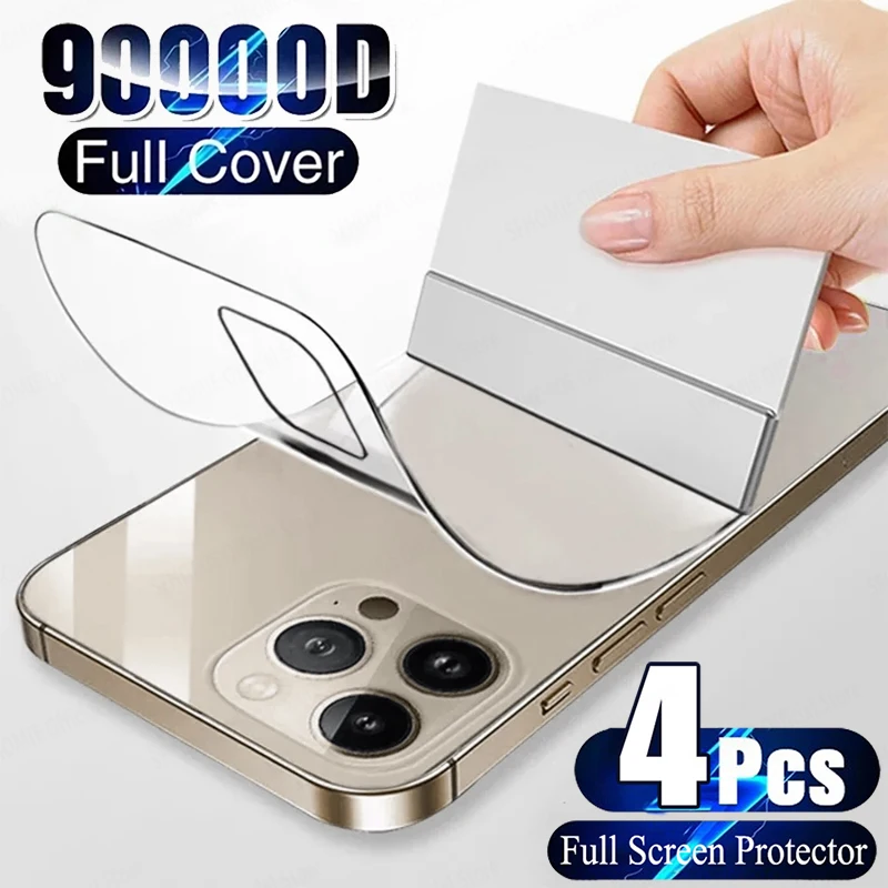 4Pcs Back Film Hydr…
