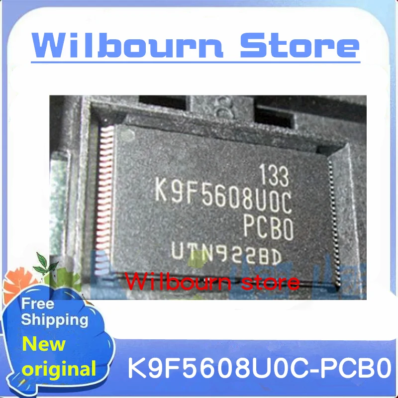 

5PCS~20PCS/LOT K9F5608U0C-PCB0 K9F5608UOC-PCBO K9F5608U0C TSOP48 Mxsyuan New original