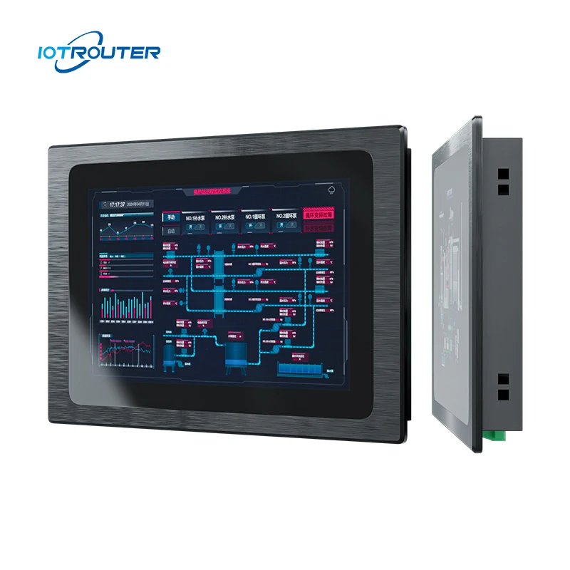 10,1 Zoll Mini programmierbarer Touchscreen HMI Panel Fernbedienung Monitor Plc Gateway