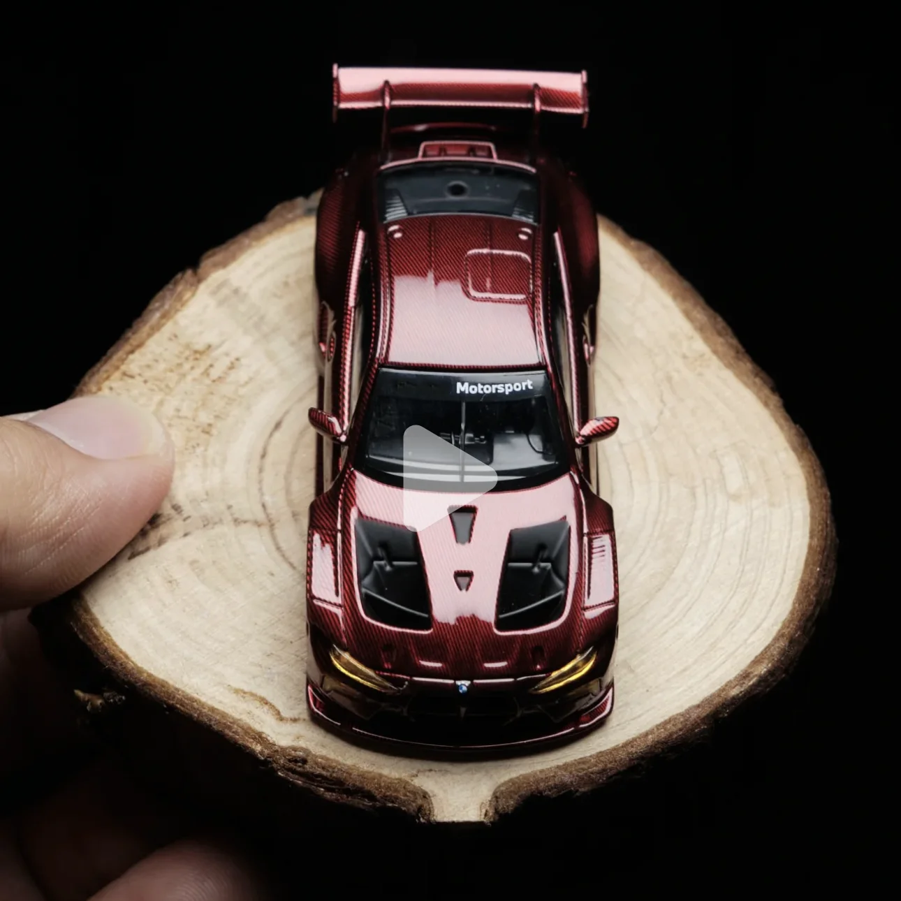 Mysterious 1:64 M4 GT3 Motorsport Limited Edition Red Alloy Car