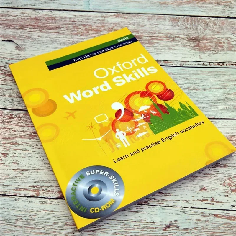 Full Color Oxford Word Skills Basic / Intermediate / Advanced Learn and Practise English Vocabulary Textbook Workbook