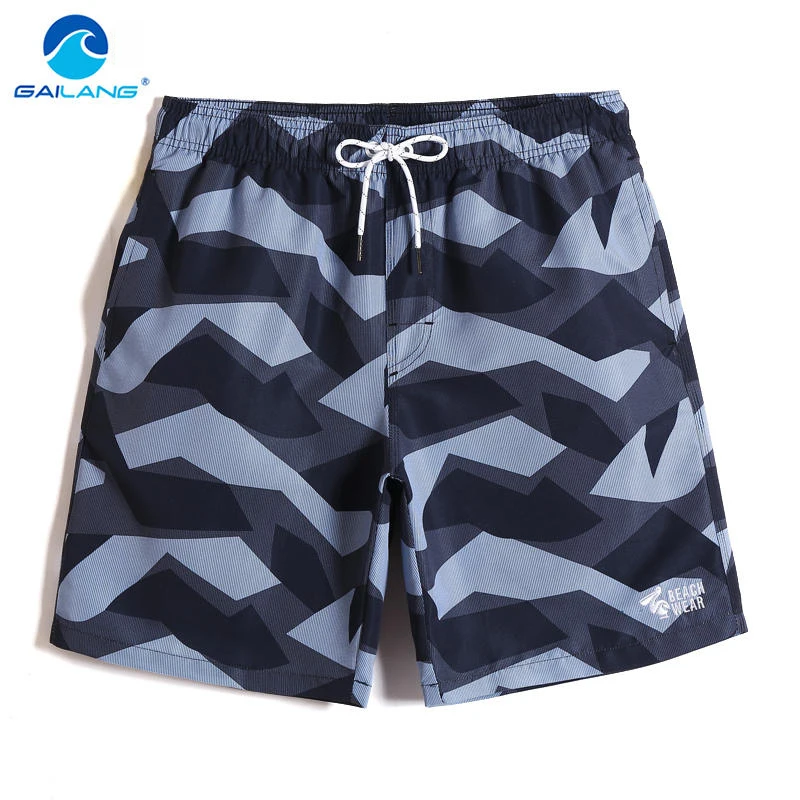 Gailang Brand Men's Quick Drying Swimming Boxer Trunks Boardshorts Swimwear Square Cut Swim Surfing Briefs Bermuda Man Swimsuits