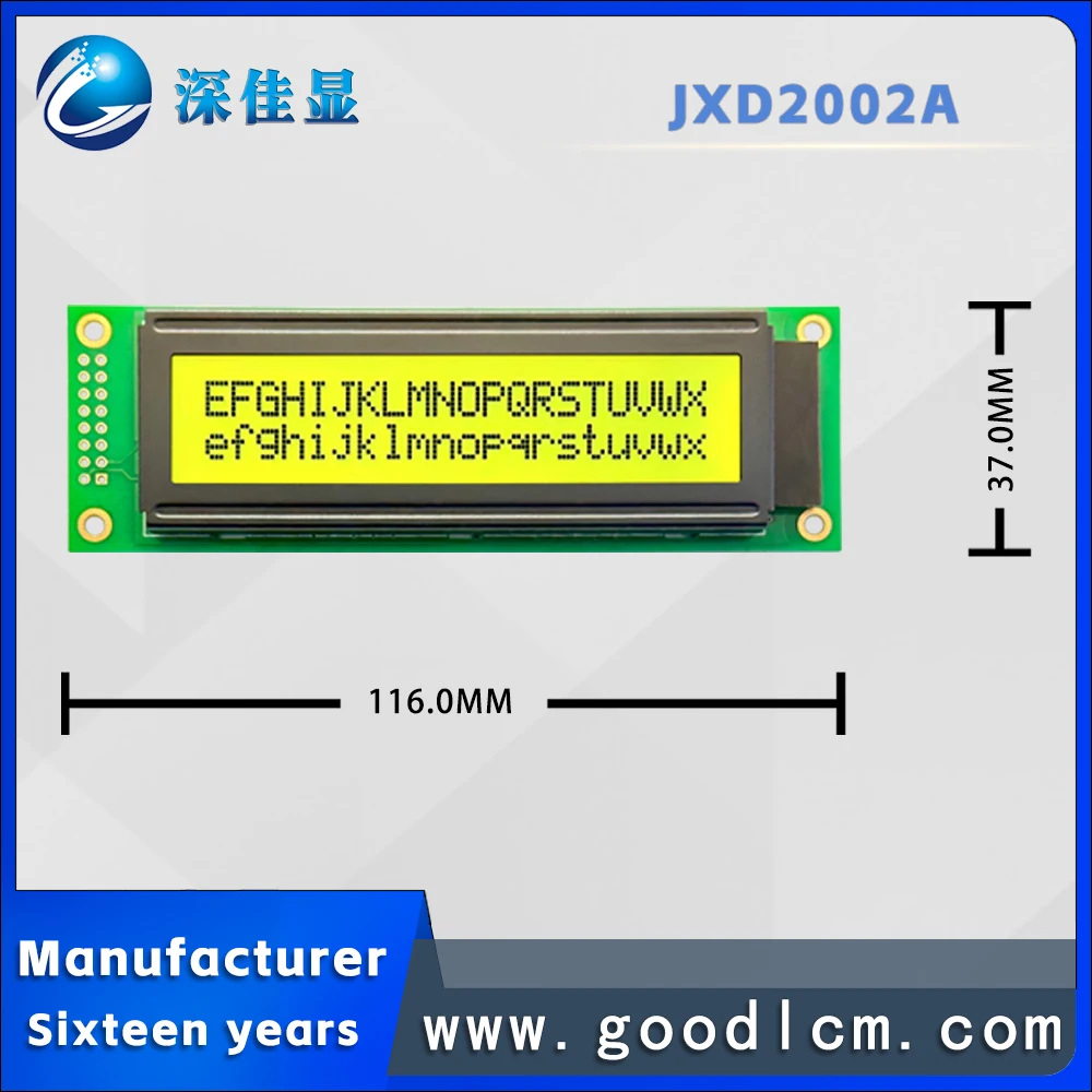 Imagem -05 - Personagem Módulo de Exibição Lcd 20 02lcm Módulo Hd44780 ou St7066 Unidade 5v Stn Fstn va 2002a