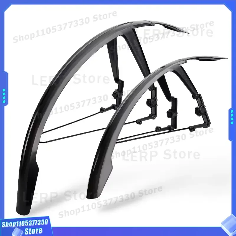 Mountain Bike PP Plastic Fender 700C Wheel Splash Guard Road Gravel Cycling Mudguard Riding Accessories Durable Protection