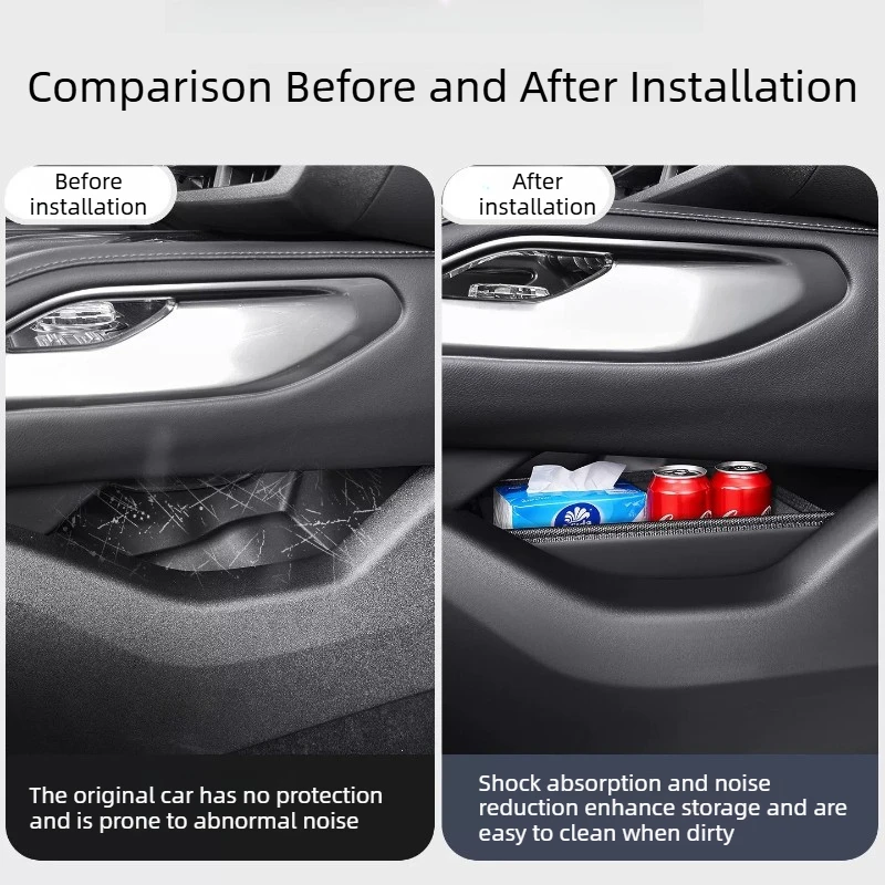 Central Control Lower Storage Box Storage Car Interior Accessories Modification Accessories For Lincoln Nautilus Supplies Tools