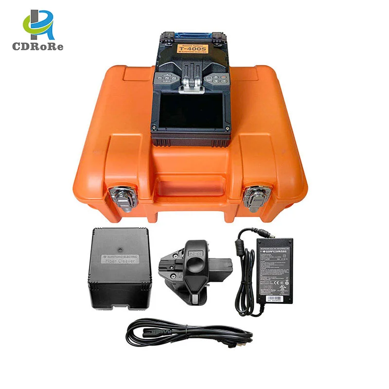 FTTH Fiber Opric Equipment Optical Welding Machine Original New T-400S Fusion Splicer T400S Splicing Machine