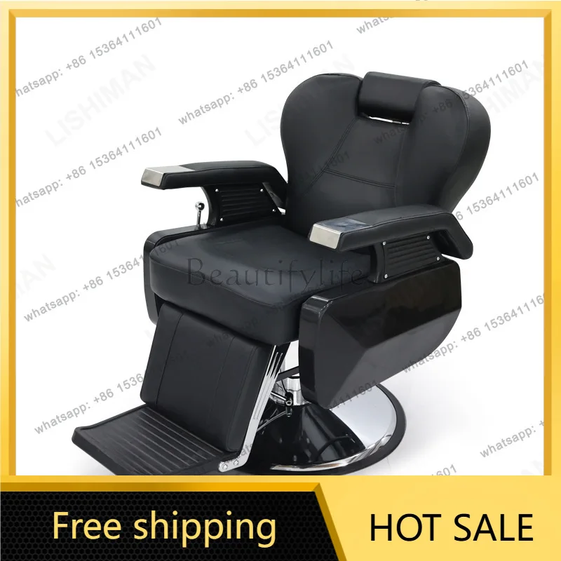 Factory Direct Sales Cross-border retro haircut peach heart chair hairdressing shop can be put down