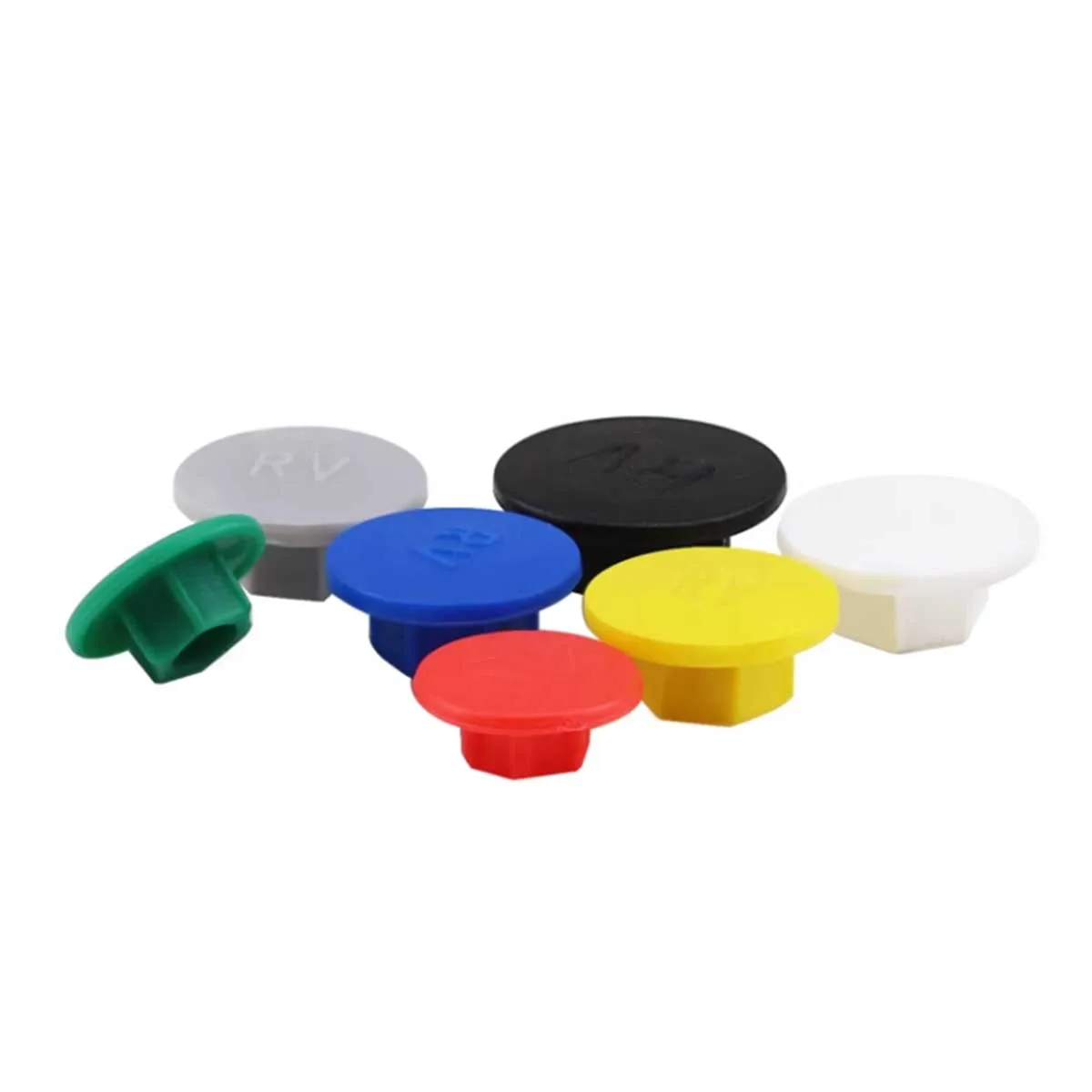 

Nylon Inner Hexagon Screw Hole Dust Protection Cover With Multi-Color Hole Plug M3M4M5M6M8M10