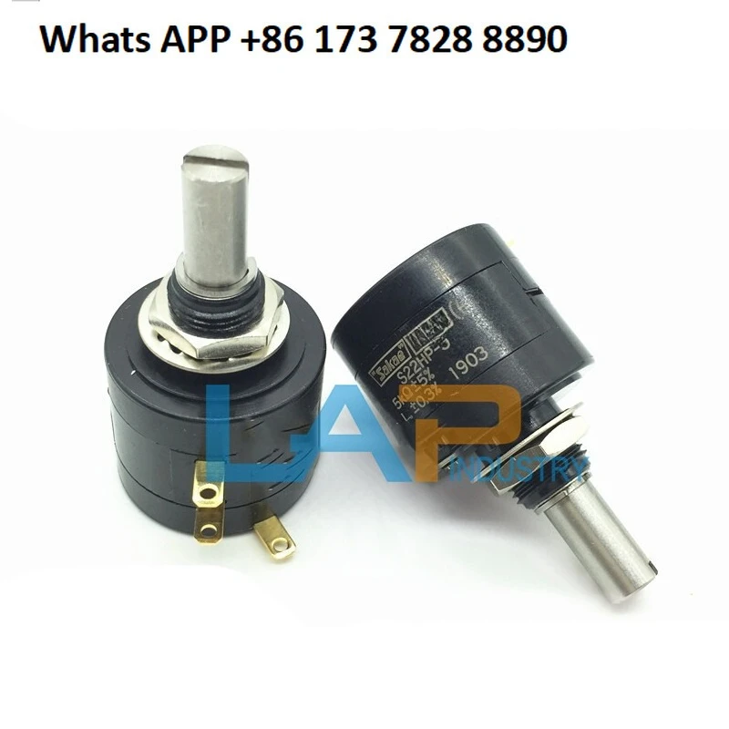 

QTY: 1 новый для многооборотного потенциометра S22HP-3 5K 3 оборота