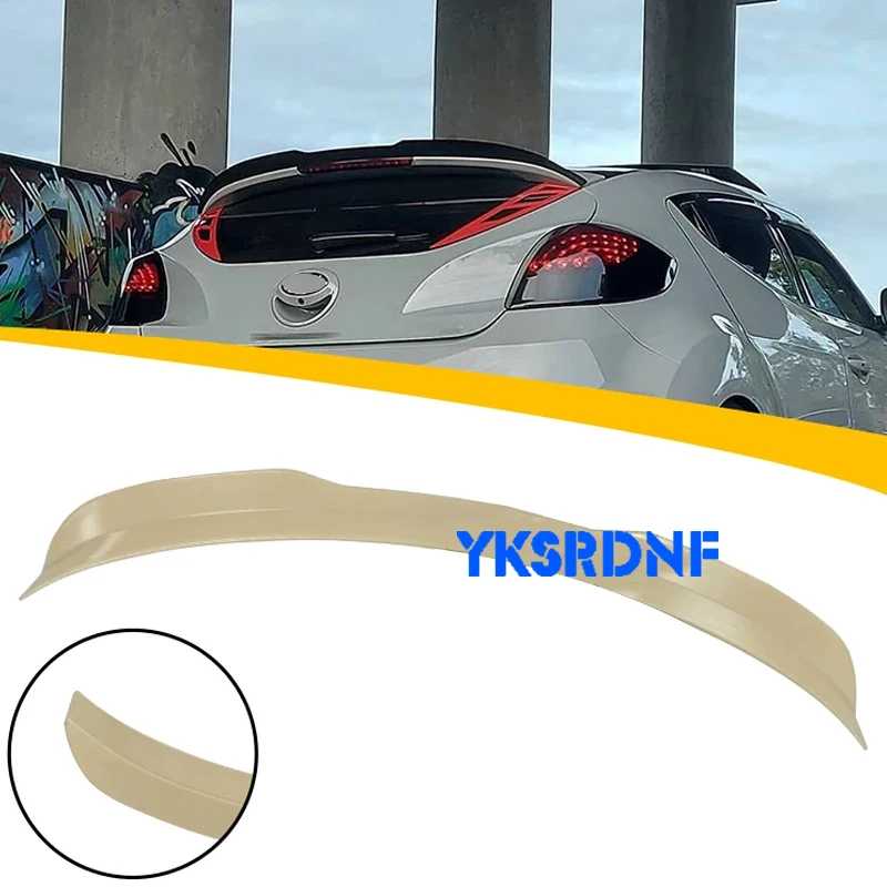 Car Automotive Spoilers ABS Rear Roof Wing Spoiler For Hyundai Veloster Turbo 2012 2013 2014 2015 2016 2017 2018