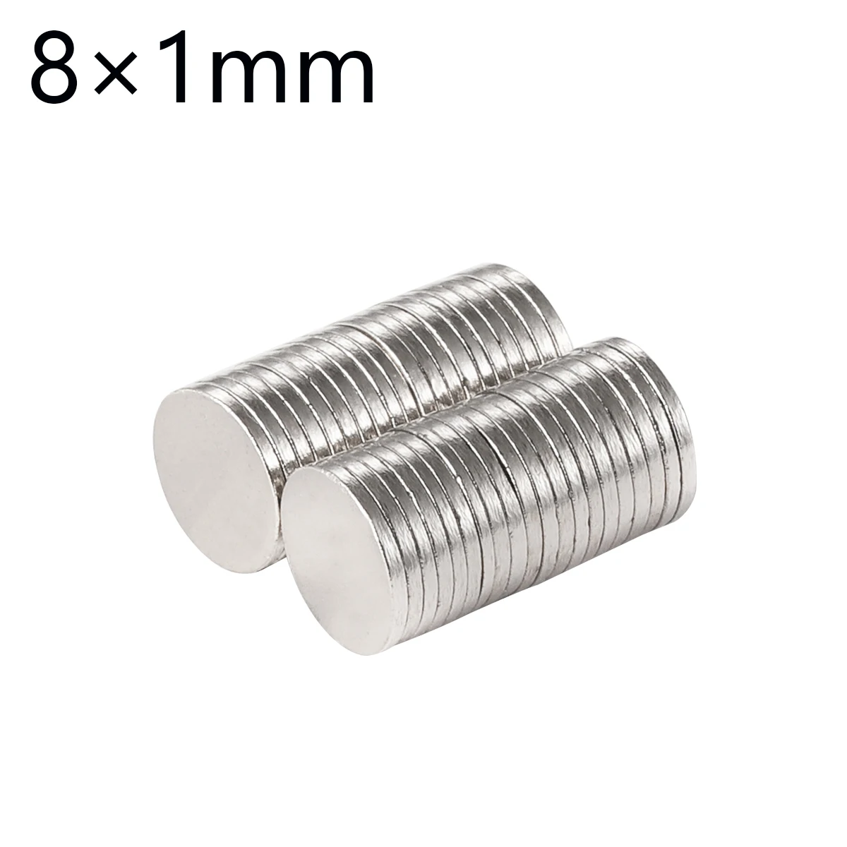 20~200pcs 8x1mm Small Neodymium Magnets N35 Powerful Rare Earth Permanent Refrigerator Magnet DIY Crafts Magnetic Round Disc 8*1