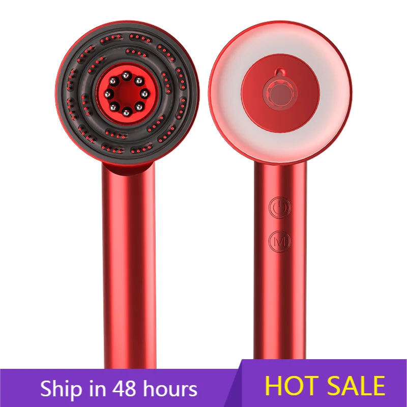 

YTYIN Portable Hand Held ABS Electric Scalp Massager Brush Comb Cordless Scalp Oil Applicator For Hair Growth Relaxation Scalp