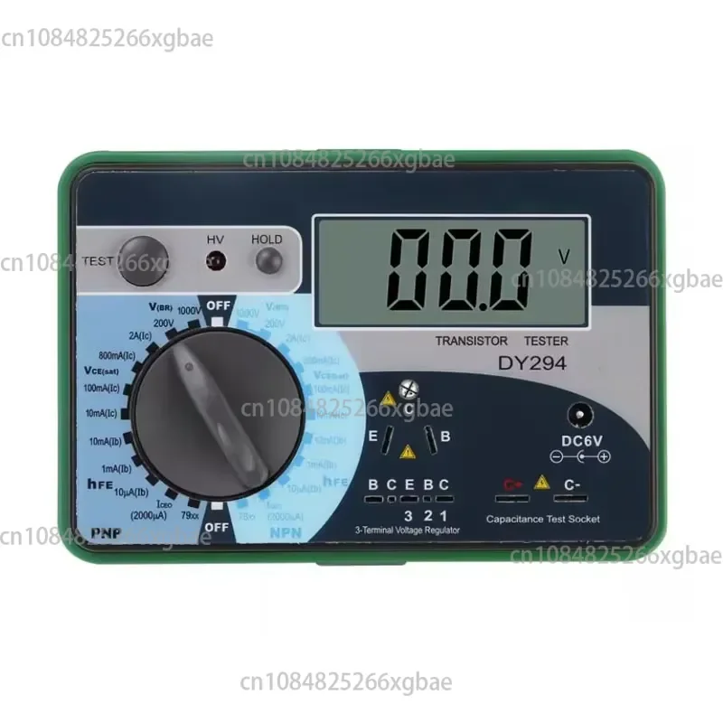 Digital Transistor Analyzer Tester Semiconductor Diode Triode Reverse AC DC Voltage Capacitance FET DY294
