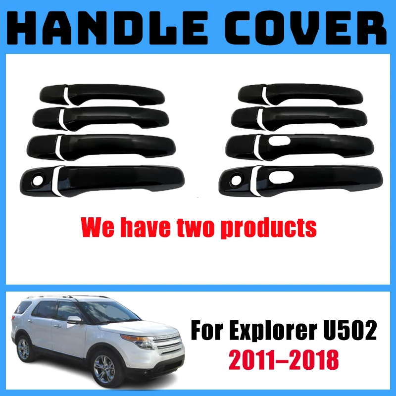 

For Ford Explorer U502 MK5 5 2011-2018 2014 2015 2016 2017 Accessories Para Auto Car Door Handle Protective Film Door Bowl Cover