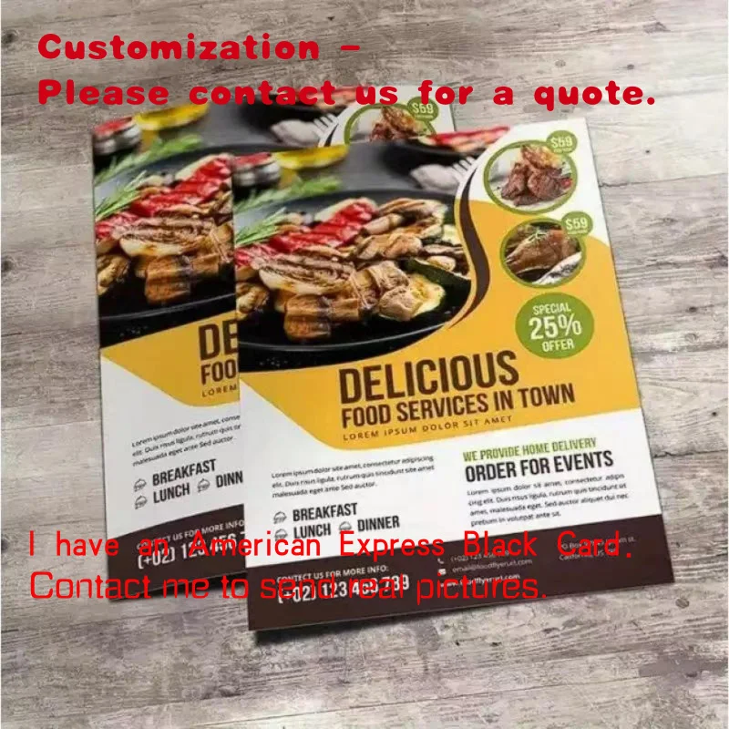 

custom.Custom Business Flyers Design Your Own Promotional Leaflets with Double Side Printing