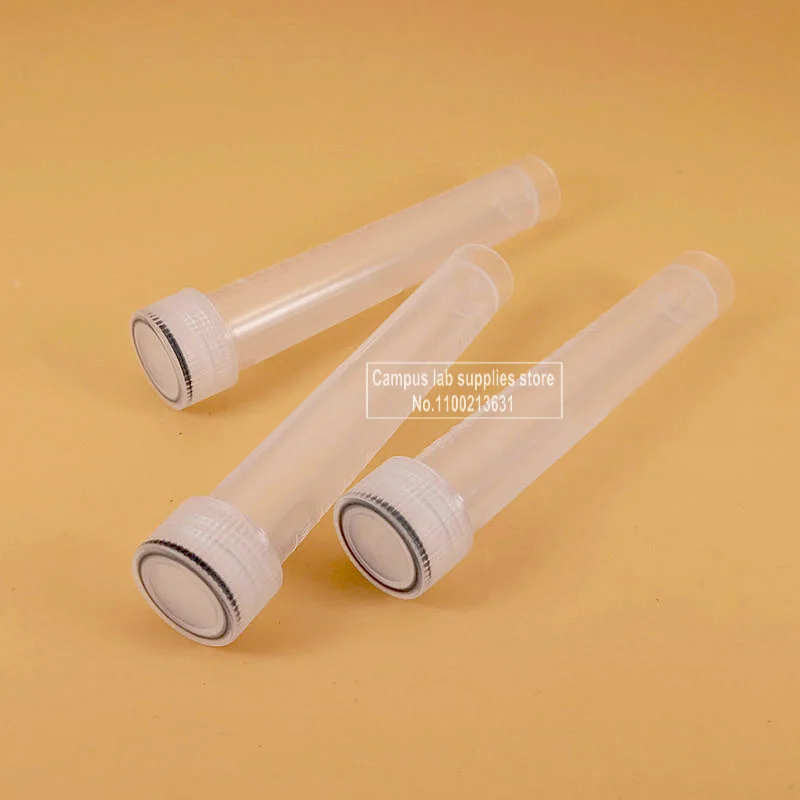 50pcs/lot Laboratory Plastic Cryo Tube 10ml Freeze Pipe Threaded Cap Freezing Tube with Black Silicone Gasket