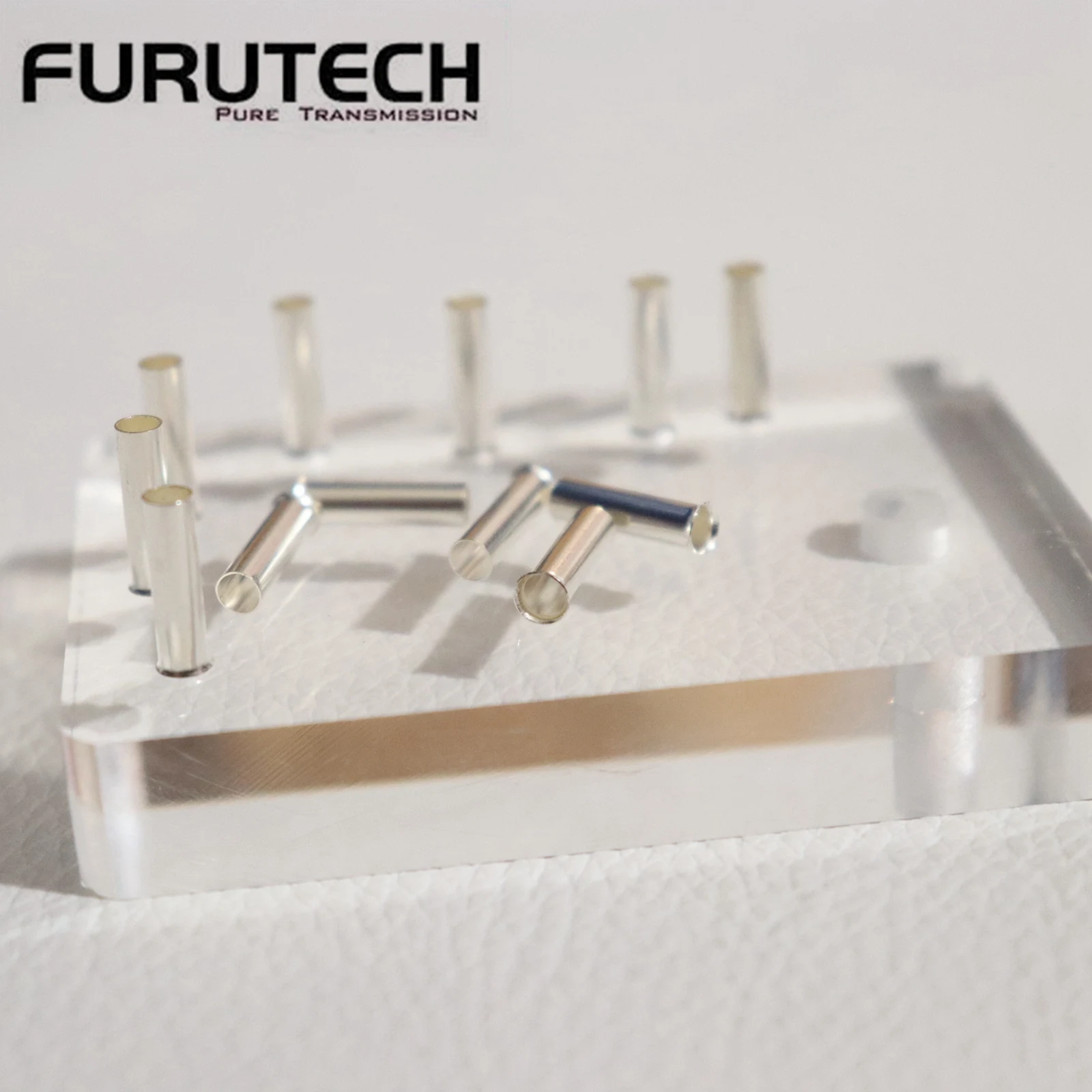 

FURUTECH High Performance cable Crimp Sleeves Alpha non-magnetic car audio pressure wire copper tube silver terminal Harness