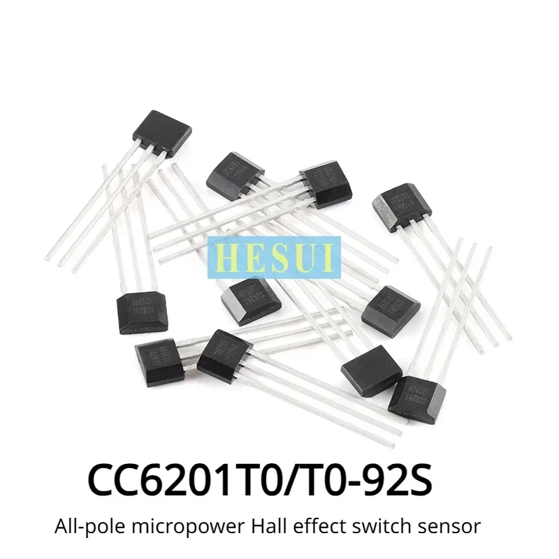 Original CC6201TO TO-92S all-polar micropower switch sensor
