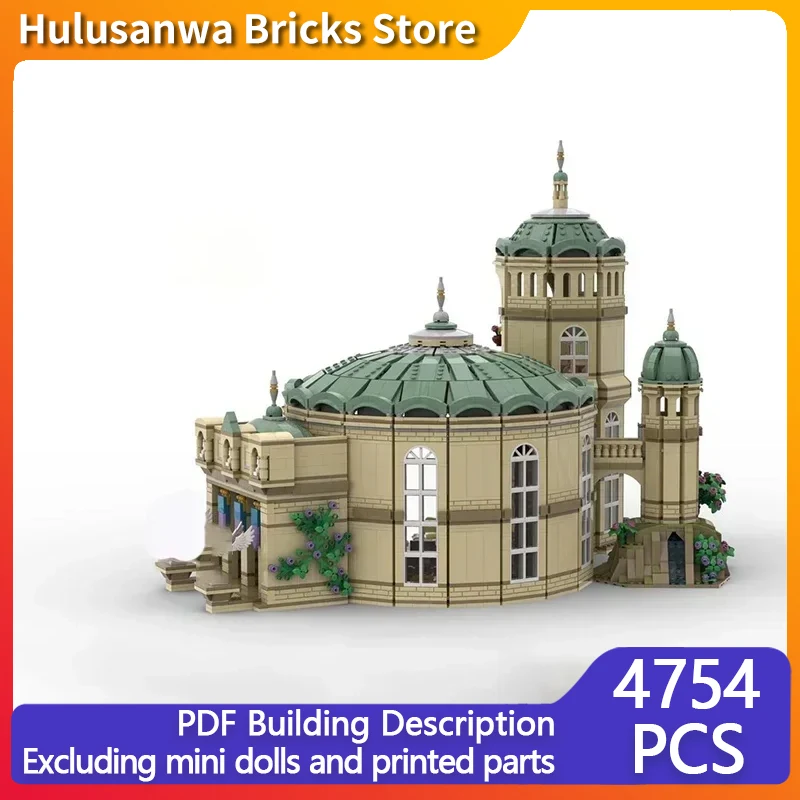 Star Movies Street View Model MOC Building Bricks Royal Palace Modular Technology Gifts Holiday Assemble Children Toys Suit