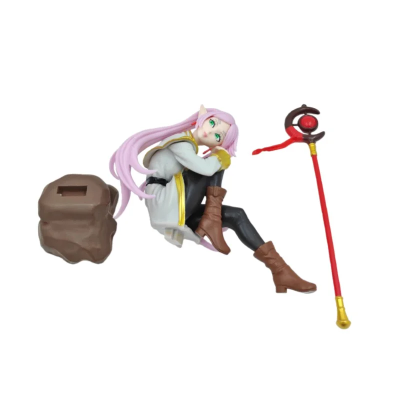 Nueva figura de chica de Anime Frieren Beyond Journey's End tapón de fideos Sousou no Frieren figura de acción muñeca coleccionable en miniatura Juguetes