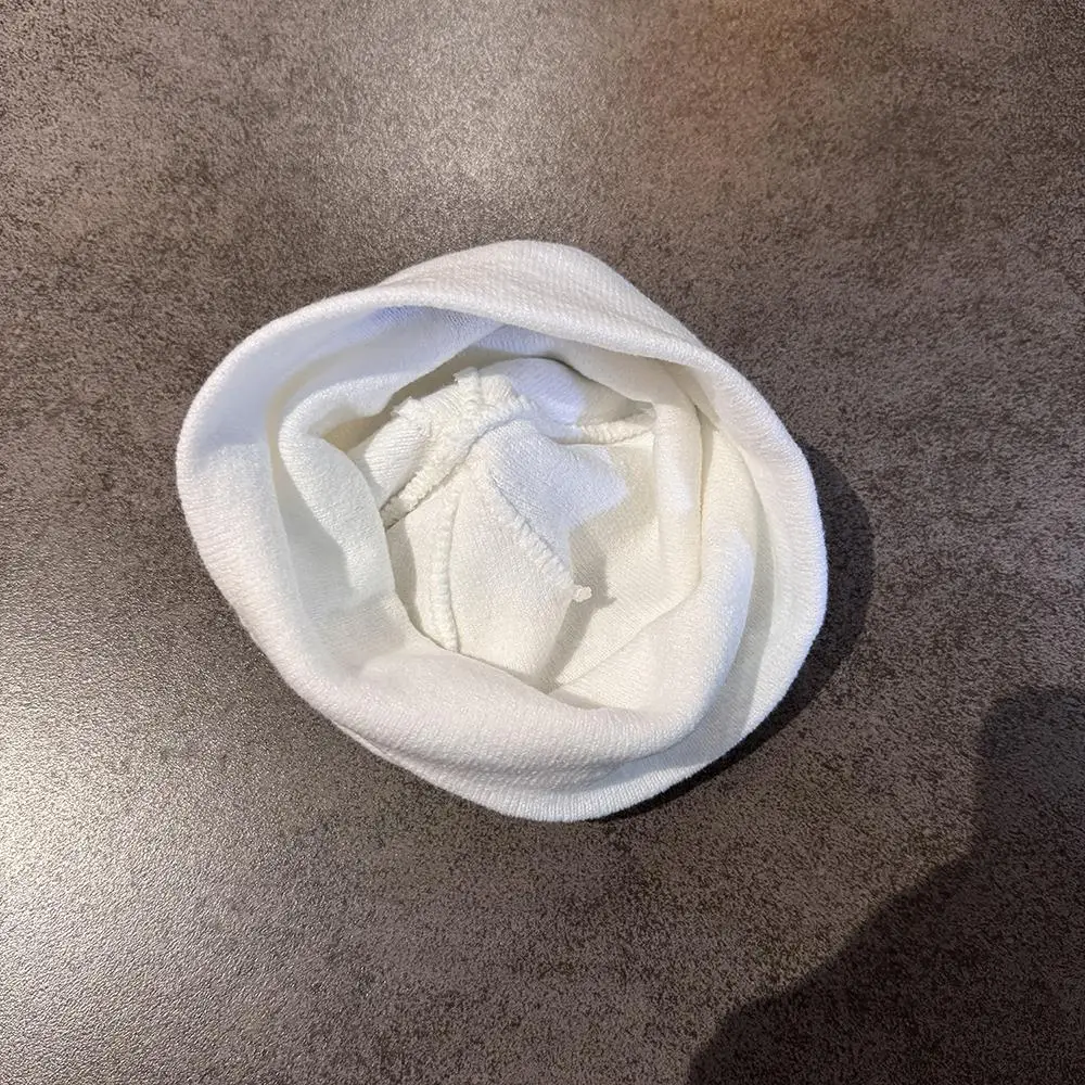 Y2K Cappello lavorato a maglia in stile giapponese Stella Pentagramma Jacquard geometrico Berretti invernali morbidi Cappello a cuffia resistente al freddo per esterni Hip Hop da strada