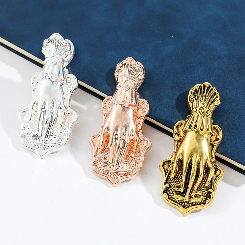 Vintage Exquisite Lady Hand-shaped Decoration Clip Bill Clip Travel Note Clip Creative Journal Tools Student Supplies Stationery