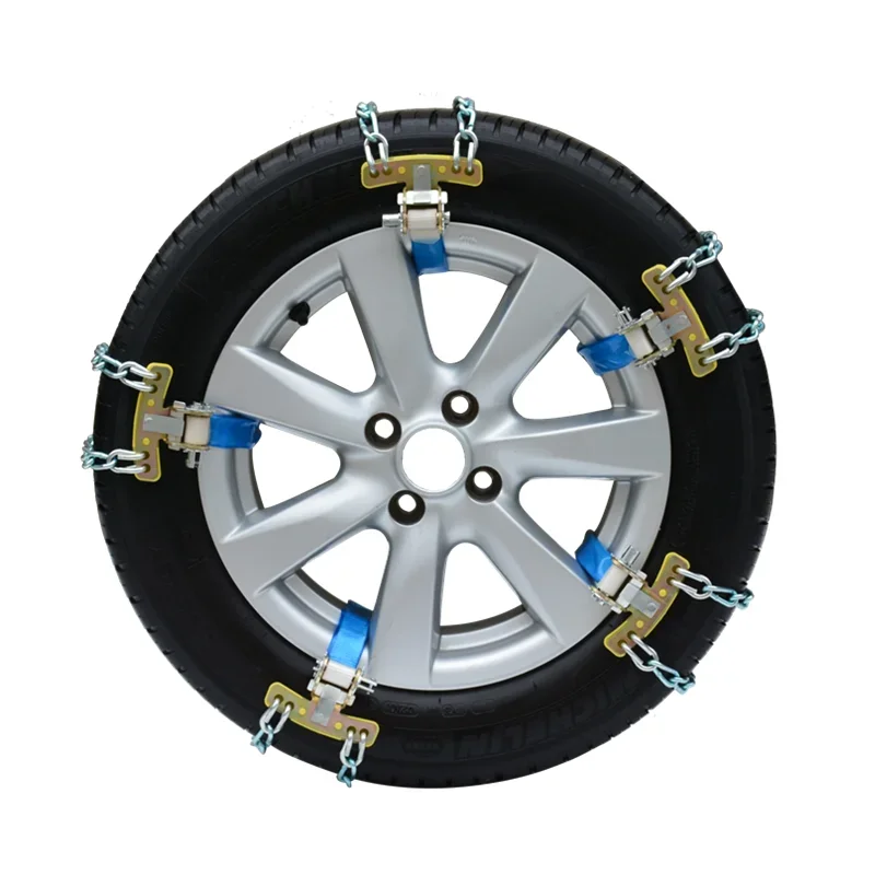 Car snow chain automatically tightens domineering