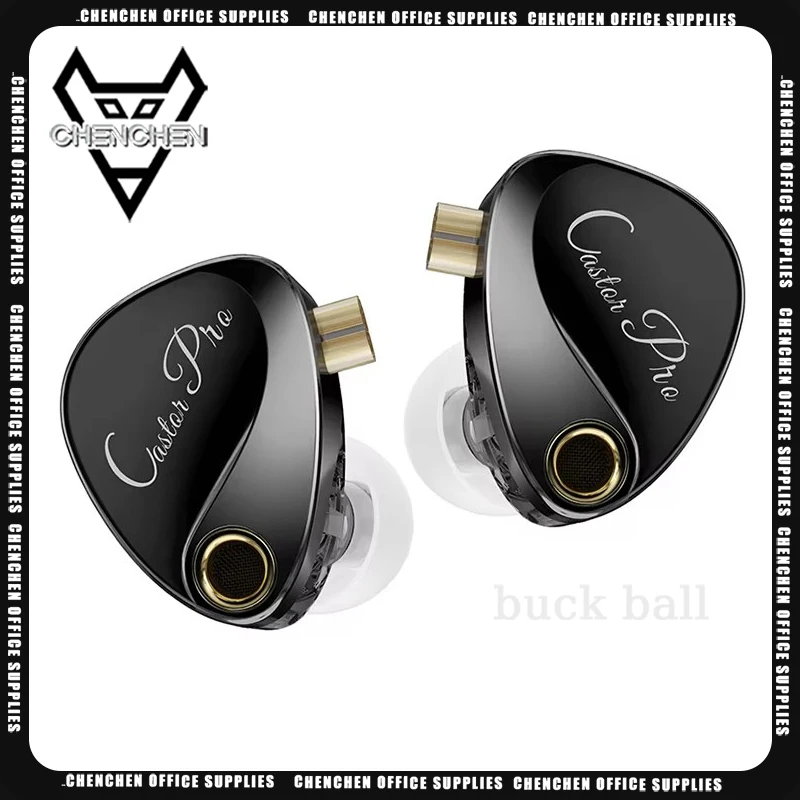 Kz Castor Pro Wired Earphone 2dd High-End Tunable Castorpro Hifi Sound Quality Bass Headsets Customized In Ear Music Earphones