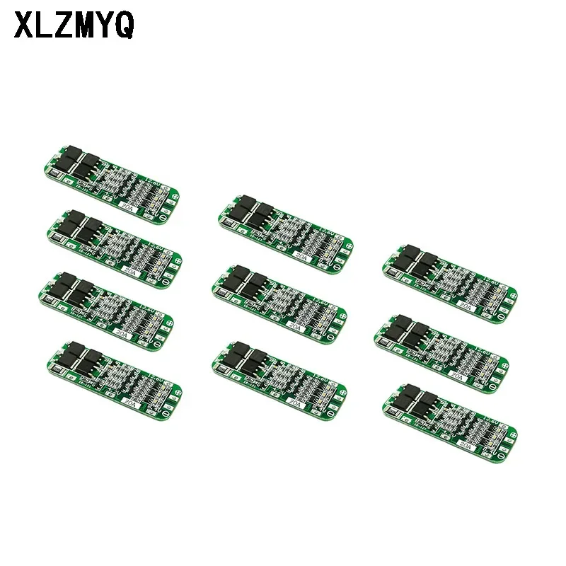 10pcs 3S 20A Li-ion Lithium Battery 18650 Charger PCB BMS Protection Board For Drill Motor 12.6V-13V Lipo Cell Module DIY Kits