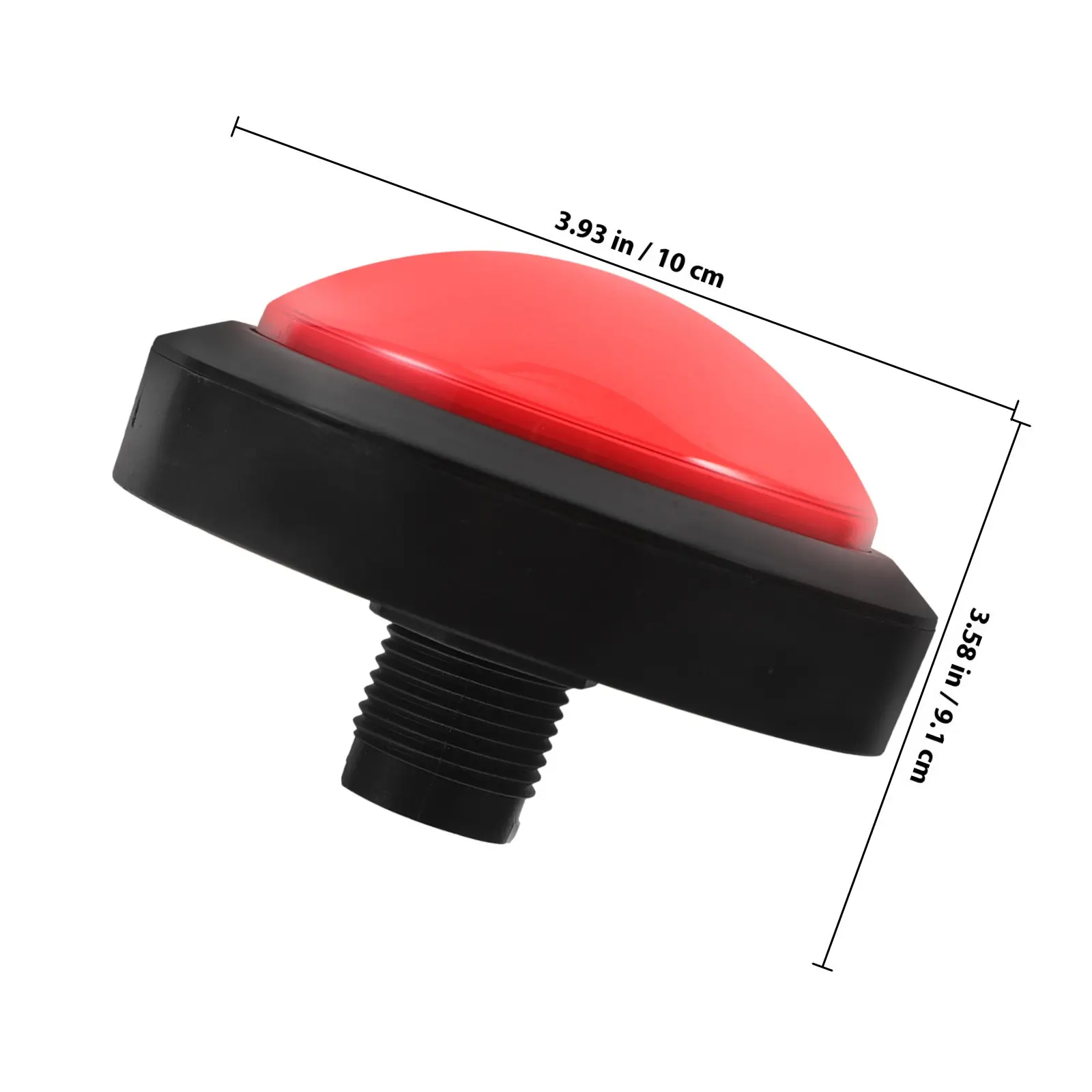 Red Game Answer Buzzer Electronic Squeeze Responder Big Funny Response Buzzers Party Tools Supplies TV Shown Button