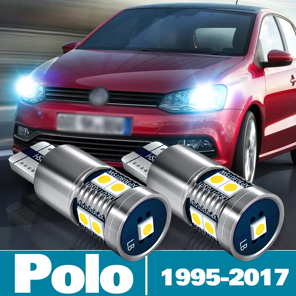 

2pcs LED Parking Light For VW Volkswagen Polo 6n 6r 6c 9n mk3 mk4 mk5 Accessories 1995-2017 2010 2011 2012 2013 2014 2015 2016