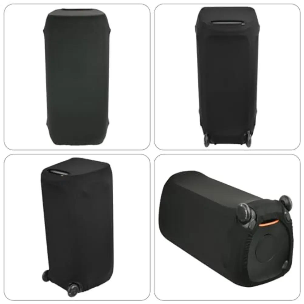 

Dust Cover Compatible With For PartyBox 310 Stage 320, Portable Protective Sleeve Easy Carry Design Black Nylon Cover