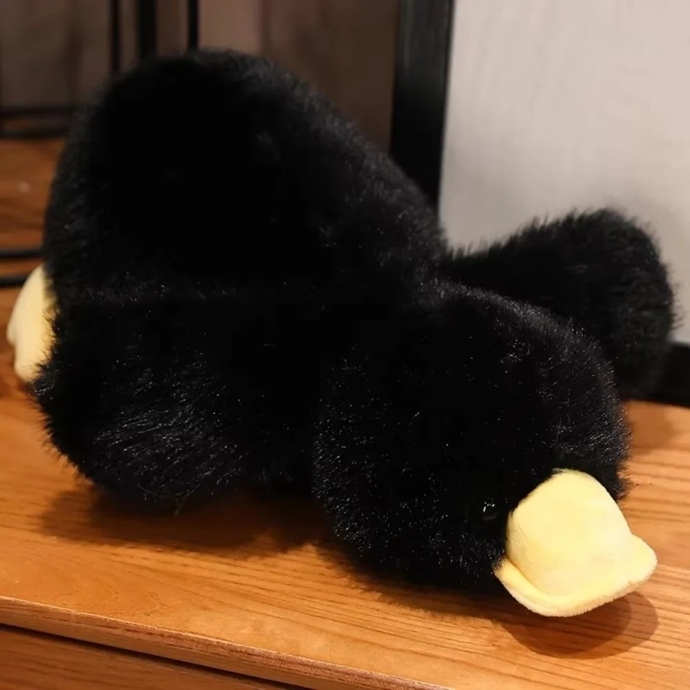 

New 30cm Long Hair Duck Plush Doll Cartoon Soft Duck Plush Pillow Duck Plush Toy For Boys And Girls