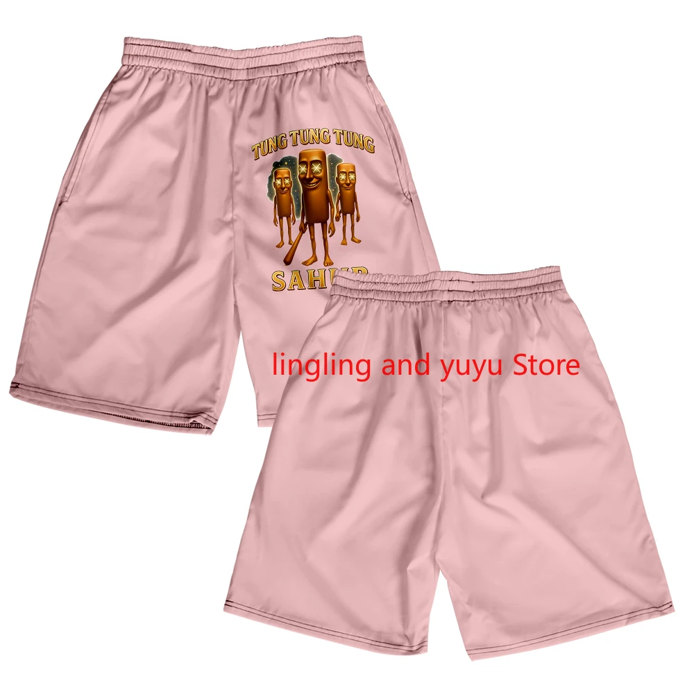 Brainrot italiano Tralalero Tralala Tung Tung Sahur Lirili Larila pantalones cortos 3D bañadores de secado rápido pantalones cortos de natación de playa