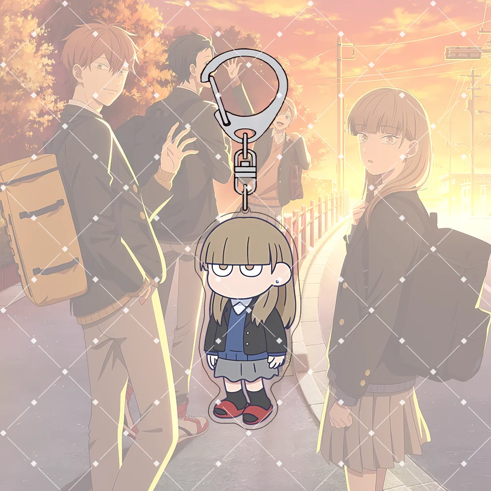 Anime The Ramparts of Ice Keychain Anime Figure Koyuki Hikawa Miki Azumi Bag Pendant Backpack Charm Car Key Decor Fans Gift