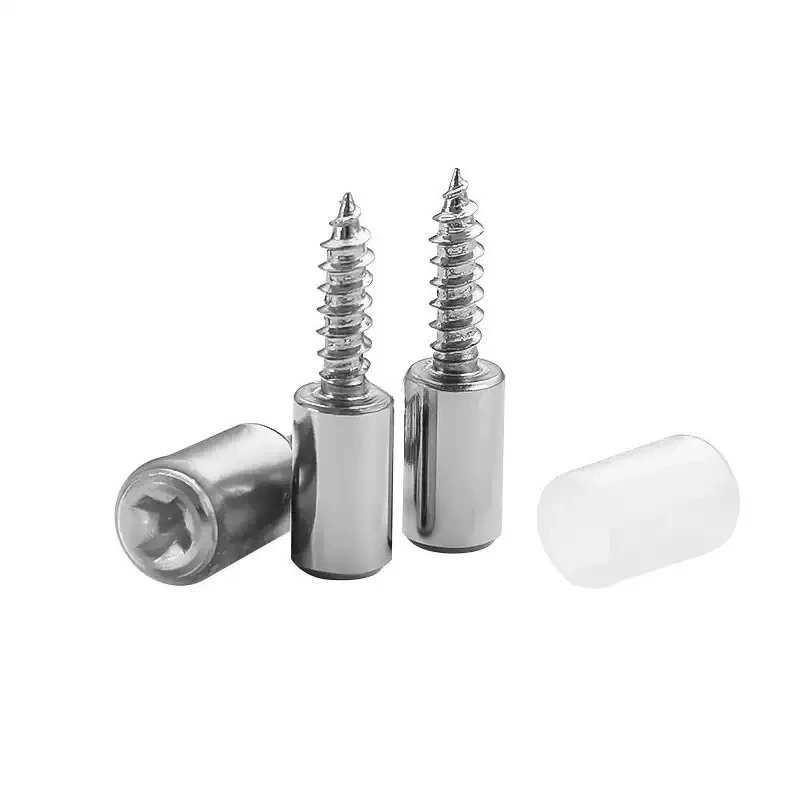 Fixed screw bracket support column 20/50 screw layer board bracket wardrobe compartment bracket with anti slip sleeve