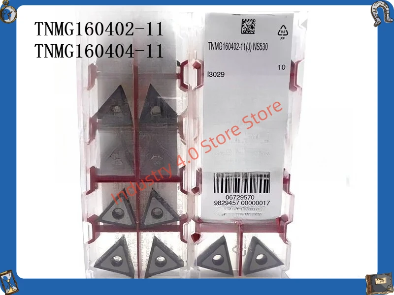 

TNMG160404/160402-11 (J) NS9530 NS530, лезвия для станков с ЧПУ, коробка из 10 штук.