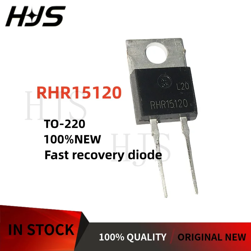 10pieces RHR15120 RHR30120  fast recovery diode TO-220  Brand new In stock.