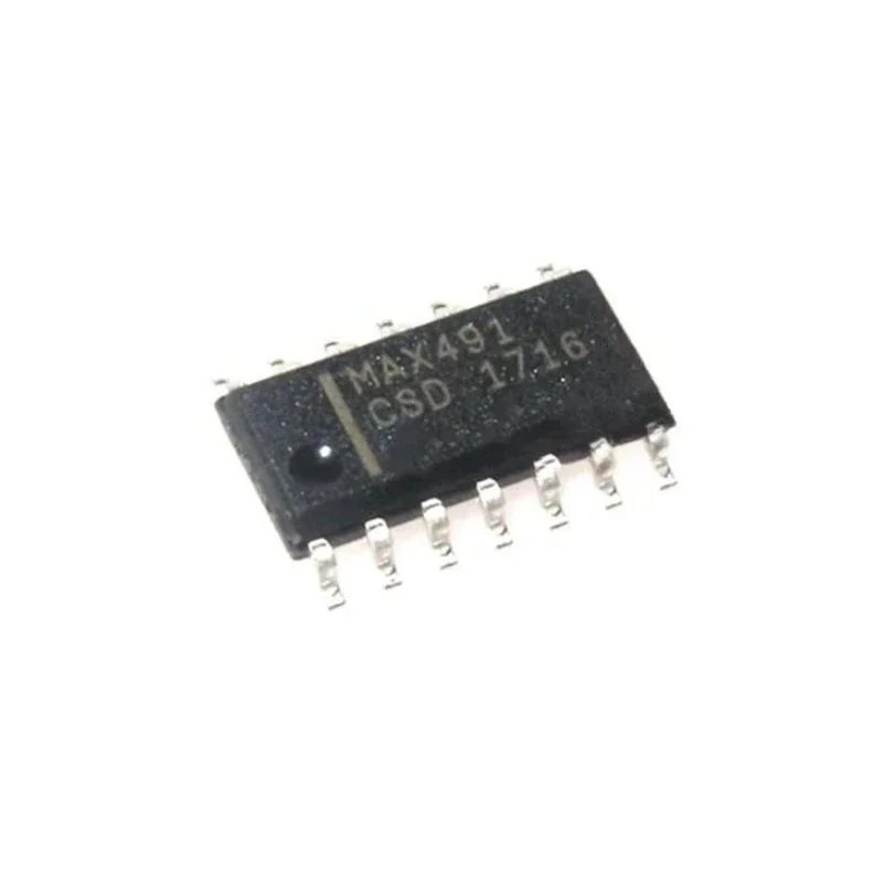 10Pcs/Lot  MAX491CSD+T  14-SOIC	 Help PCBA Complete BOM And Material List