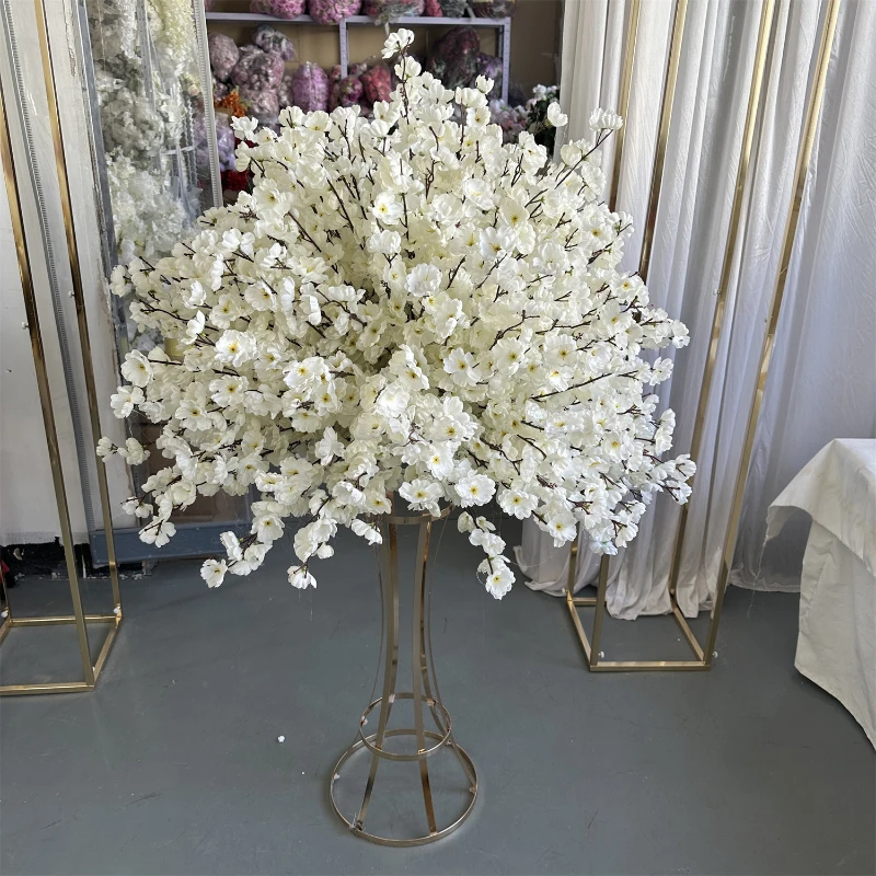 

Wedding Centerpieces Ivory Colors Silk Cherry Blossom Flower Ball Arrangements