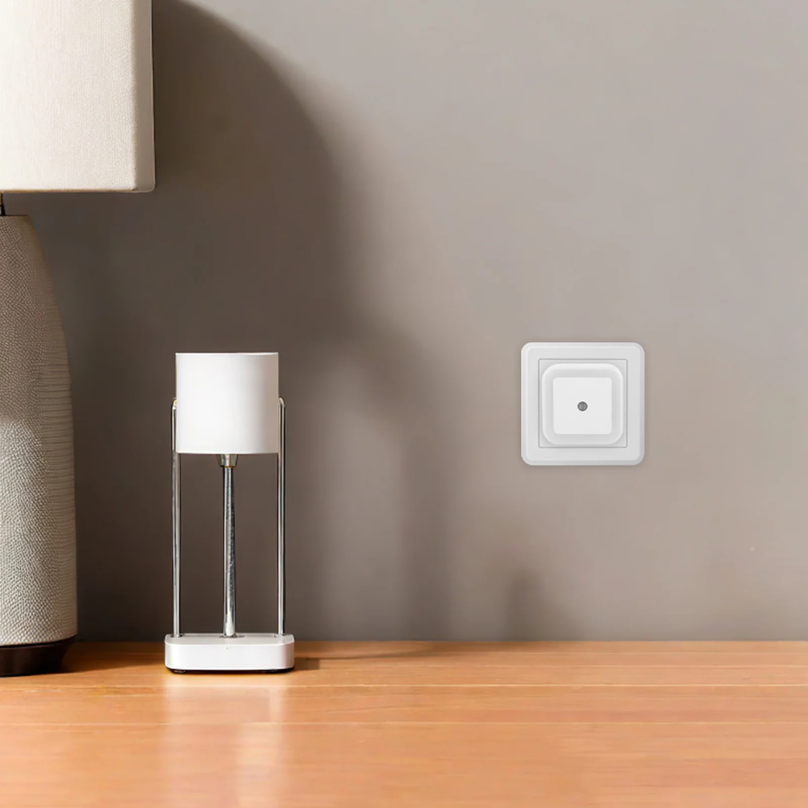 6Pcs LED Night Light Smart Sensor Wall Plug in Soft Bright Automatic Dimming Nightlight for Bedroom Bathroom Kitchen Hallway