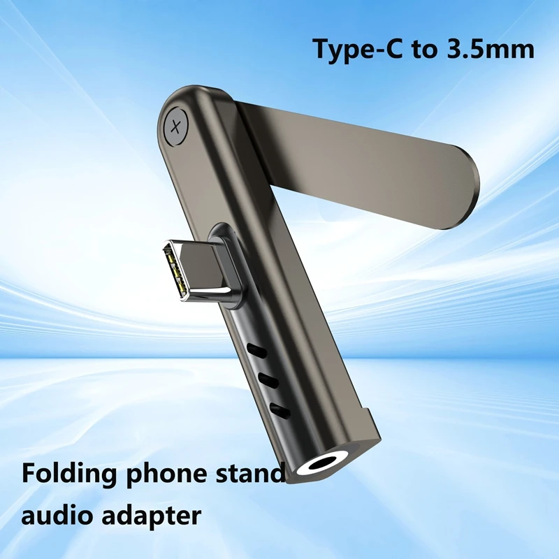 

360° Rotating 240W USB C to USB C Bracket Adapter Type C Fast Super Charging Phone Cable Stand Adapter for Iphone 17 16 Samsung