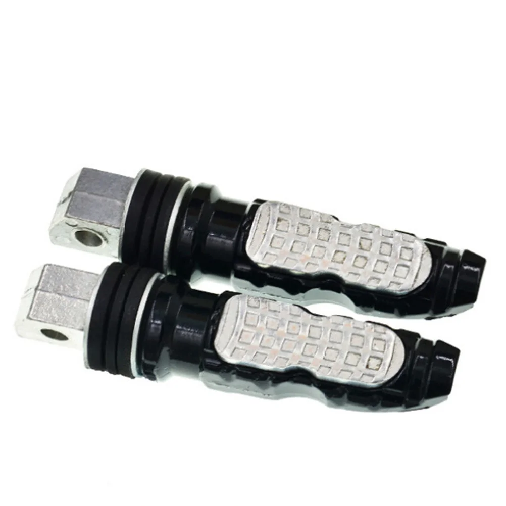 

Durable Metal Bike Rear Foot Peg Foldable Pedal for Seat Rest Comfortable Footrest Motorcycle Electrombile